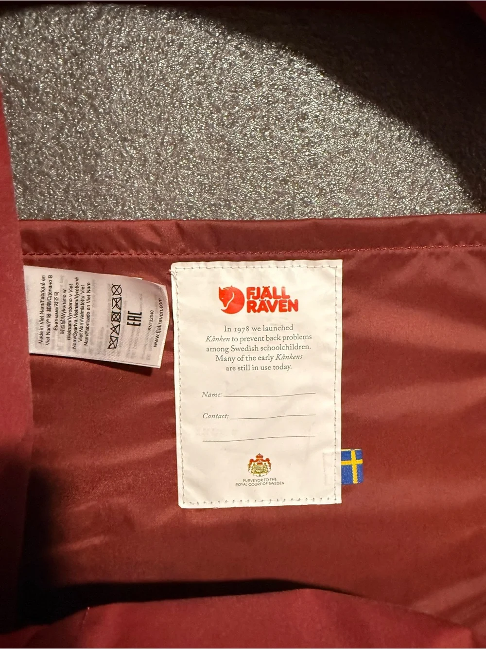 fjallraven Kånken Backpack - Red